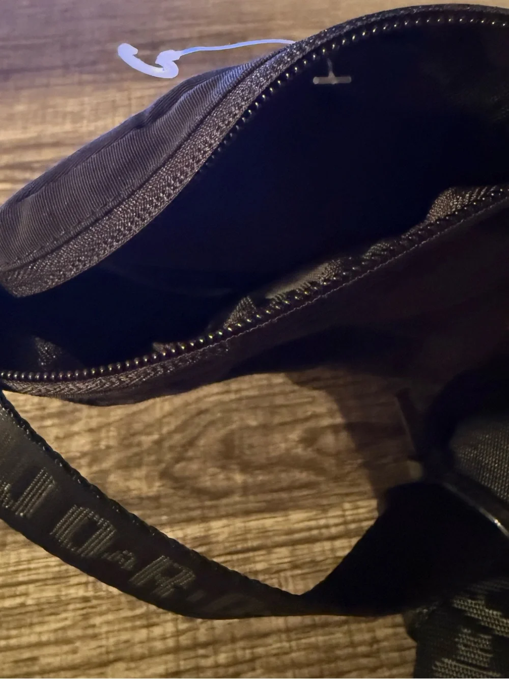 Jordan Black Crossbody Belt Bag with Gold Jumpman